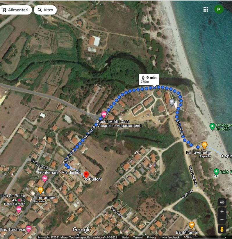 Villetta Con Piscina Budoni Affitti Spiaggia 700 Mt Eksteriør billede